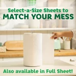 Bounty Select-A-Size Paper Towels, White (105 sheets/roll, 12 rolls) - Image 2