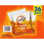Pepperidge Farm Goldfish Cheddar Crackers (1.25 oz., 36 pk.) - Image 9